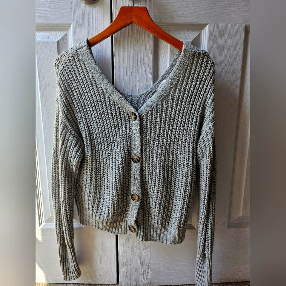 Sage Green Cardigan